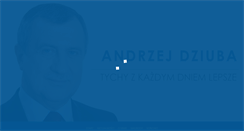 Desktop Screenshot of andrzejdziuba.pl