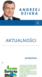 Mobile Screenshot of andrzejdziuba.pl